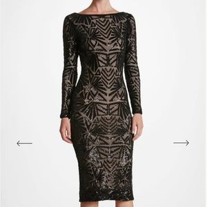 Dress the Population Emery bodycon midi dress